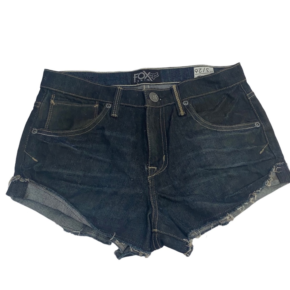 Fox Pin Up Jean Shorts - size 3/26